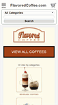 Mobile Screenshot of flavoredcoffee.com